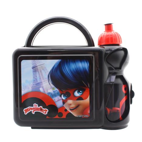Miraculous Ladybug Lunch Box & Drinks Bottle Combo Set £3.99